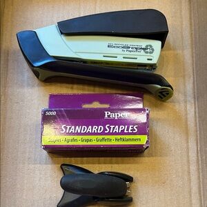 PaperPro EcoStapler with Standard Staples and Staple Remover